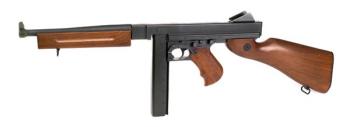 Electric King Arms M1A1 Thompson Rifle FPS-515 Full Metal Airsoft Gun