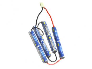 Intellect 9.6v 2000mAh Stagger Butterfly Battery