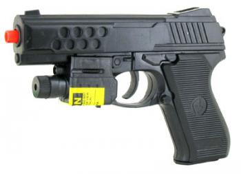 Spring UK Arms M-2068AF Pistol FPS-220 Laser Airsoft Gun
