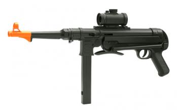 Spring MP40 SMG FPS-280 Folding Stock, Red Dot Sight Airsoft Gun