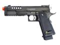 TSD Tactical WE Hi-Capa 5.1K-Tac Gas Powered Blow Back Airsoft Pistol Gun - Black SDWE51ATB
