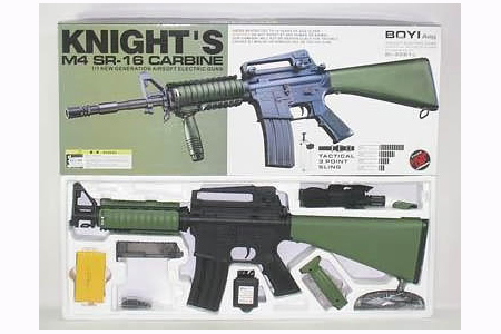 Automatic Electric Gun AEG BOYI Airsoft Rifle M16 BI-3081C